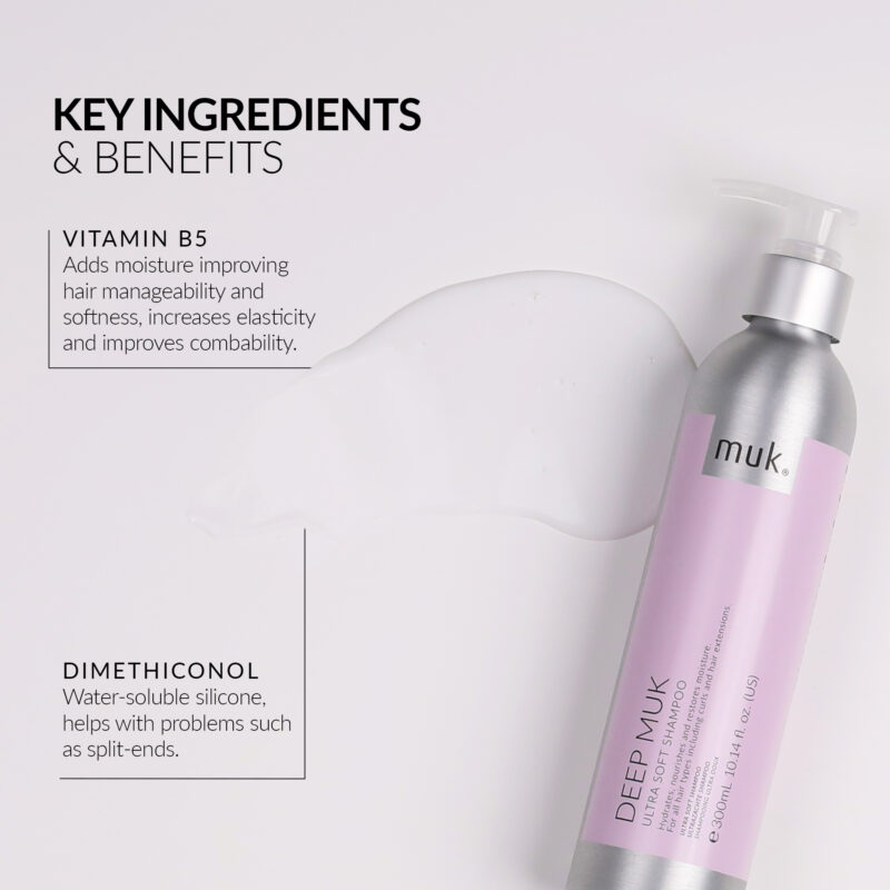 Deep muk Ultra Soft Shampoo 300ml - Image 4