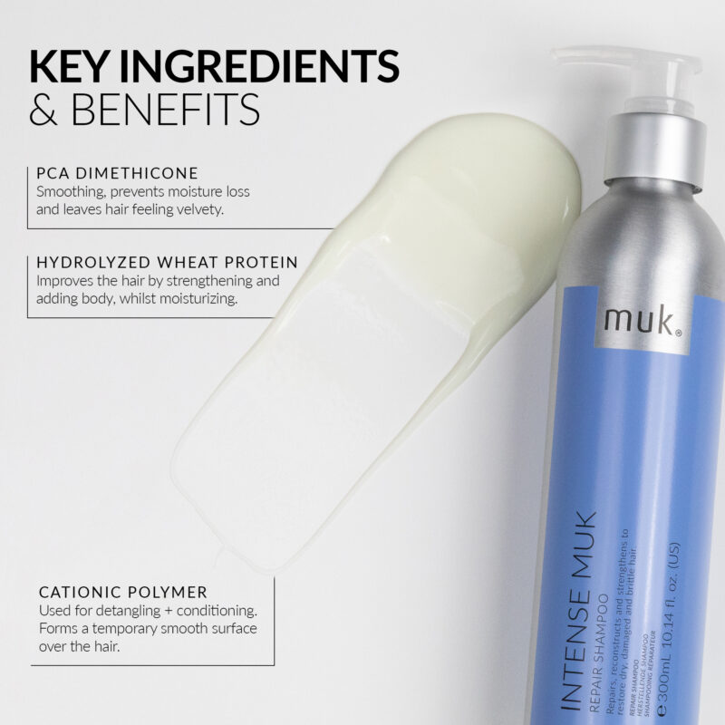 Intense muk Repair Shampoo 300ml - Image 4