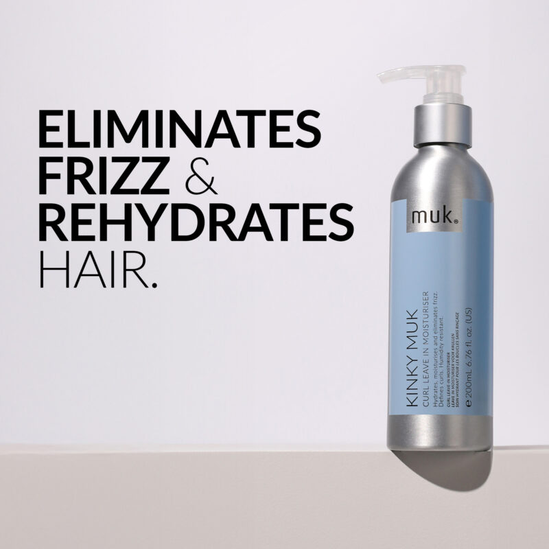 Kinky muk Curl Leave In Moisturiser 200ml - Image 2