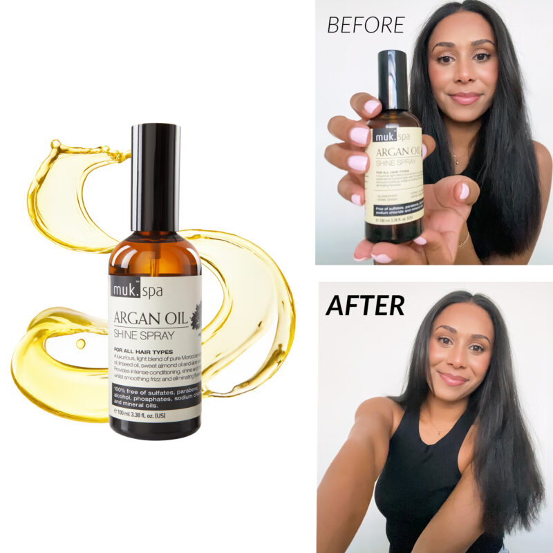 muk Spa Argan Oil Repair Shine Spray 100ml - Image 4