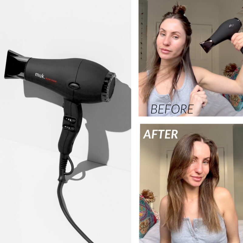 muk Blow 3900IR Dryer Matte Black - Image 4