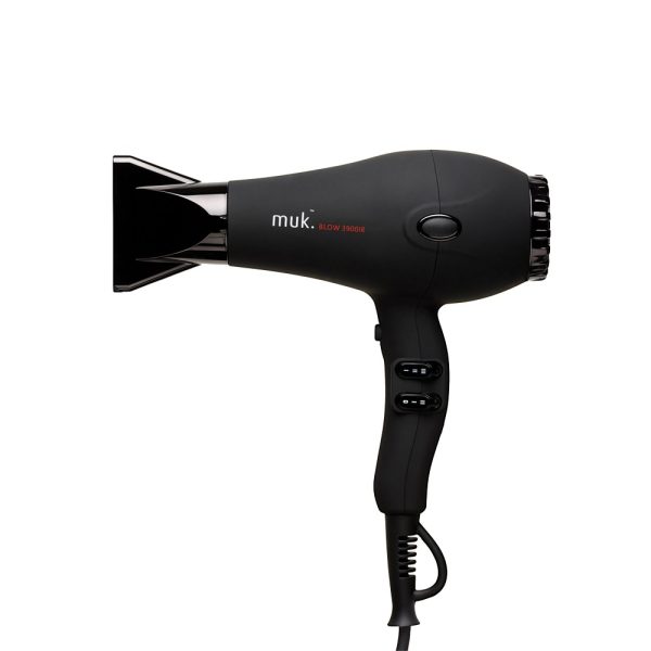 muk Blow 3900IR Dryer Matte Black - muk haircare