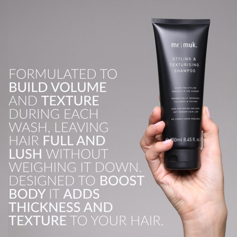 mr muk Styling & Texturising Shampoo 250ml - Image 6
