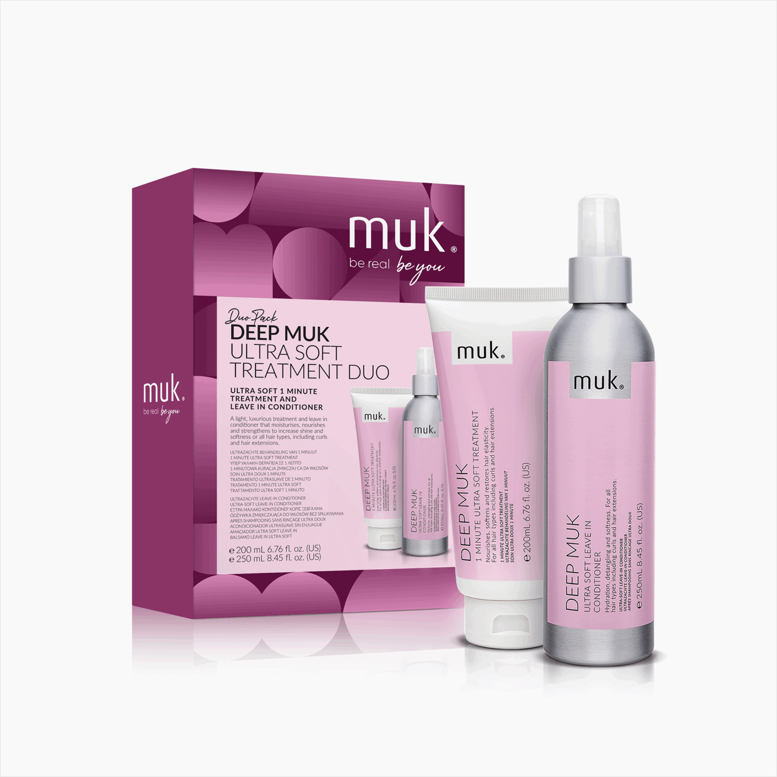 Deep Mulk Deep muk Ultra Soft Treatment Duo - muk haircare