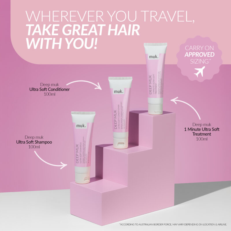 Deep muk Ultra Soft Trio Travel Pack 100ml - Image 3