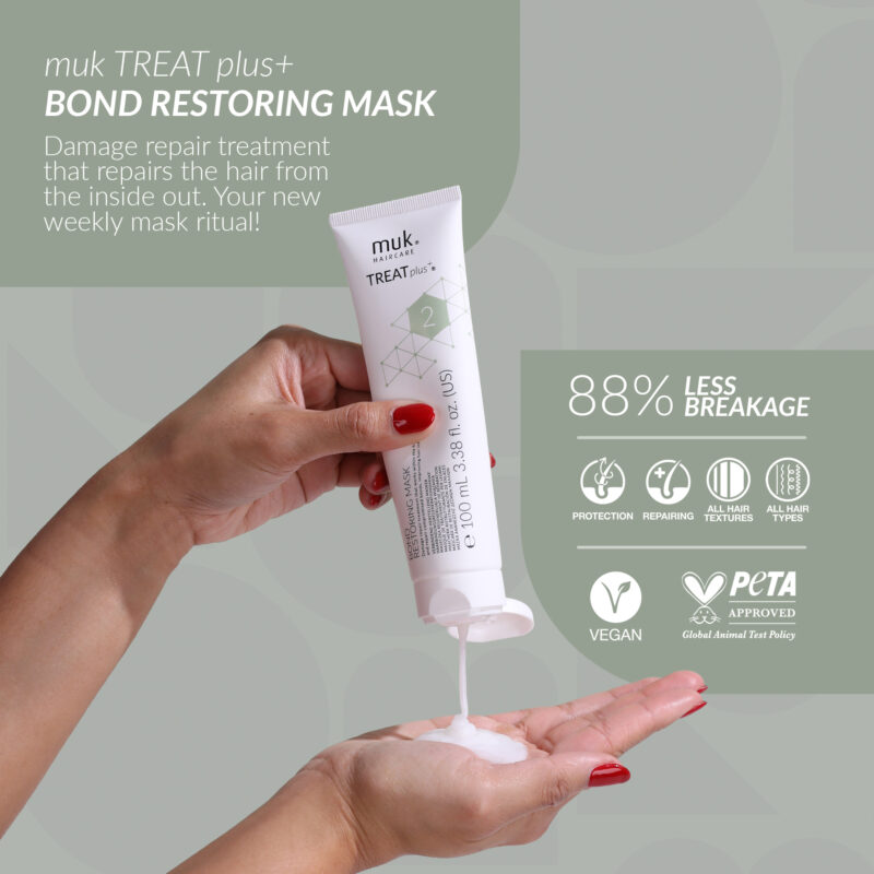 muk Treat plus+ Bond Restoring Mask 100ml - Image 2