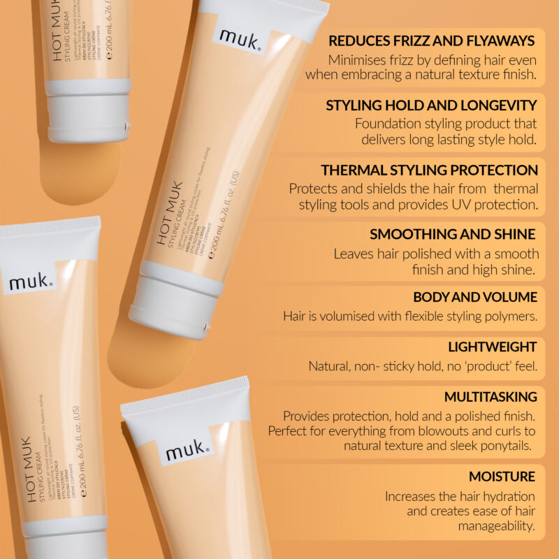 Hot muk Styling Cream 200ml - Image 6
