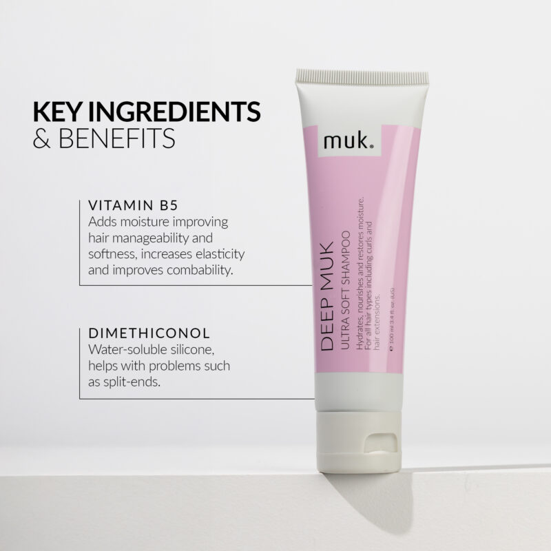 Deep muk Ultra Soft Shampoo 100ml - Image 4