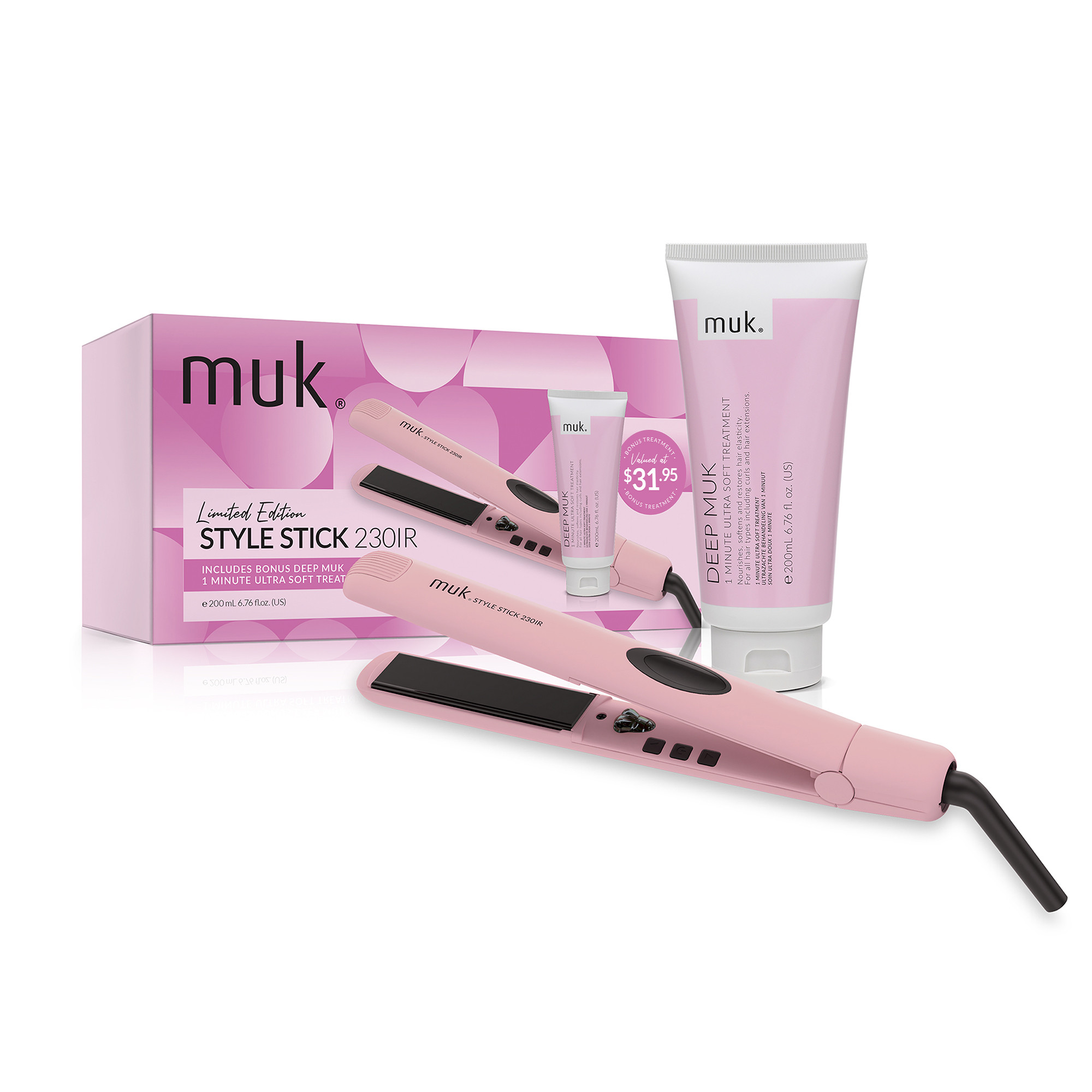 Pink muk Style Stick 230IR Pack