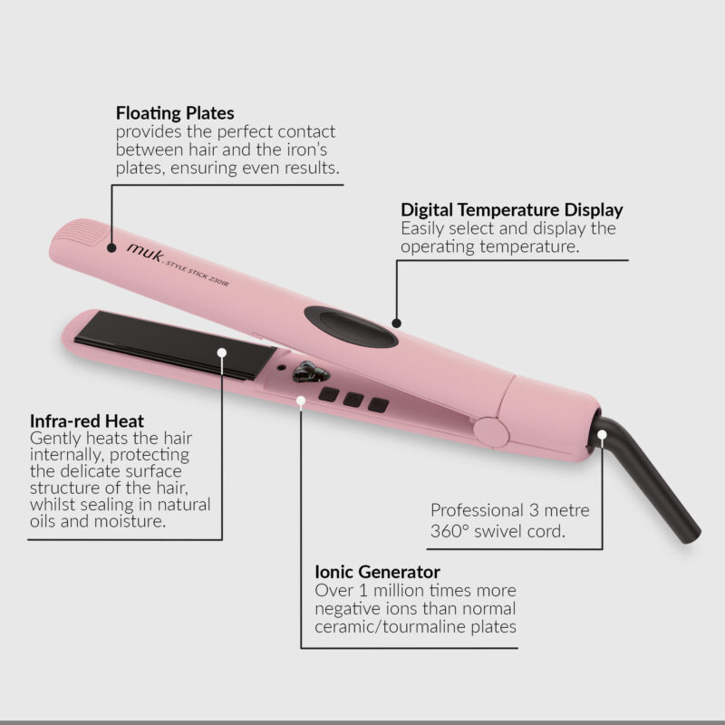 Pink muk Style Stick 230IR Pack - Image 3