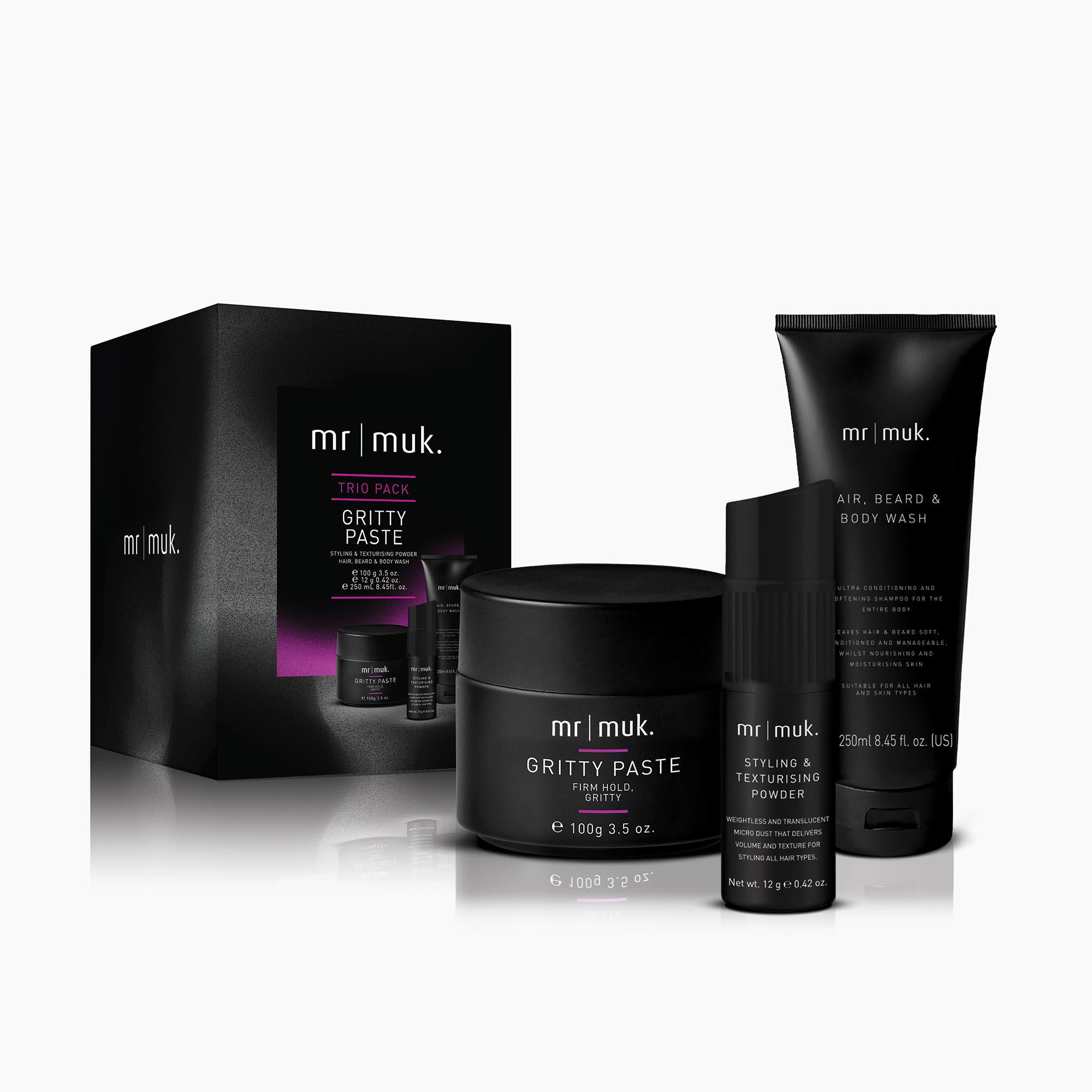mr muk Gritty Paste Trio