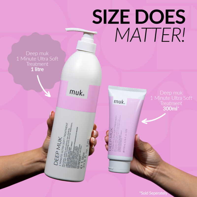 Deep Mulk Deep muk 1 Minute Ultra Soft Treatment 1 Litre - muk haircare