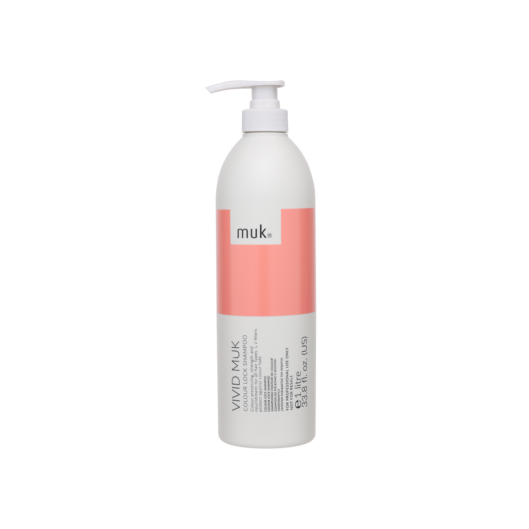 Vivid muk Colour Lock Shampoo 1 Litre